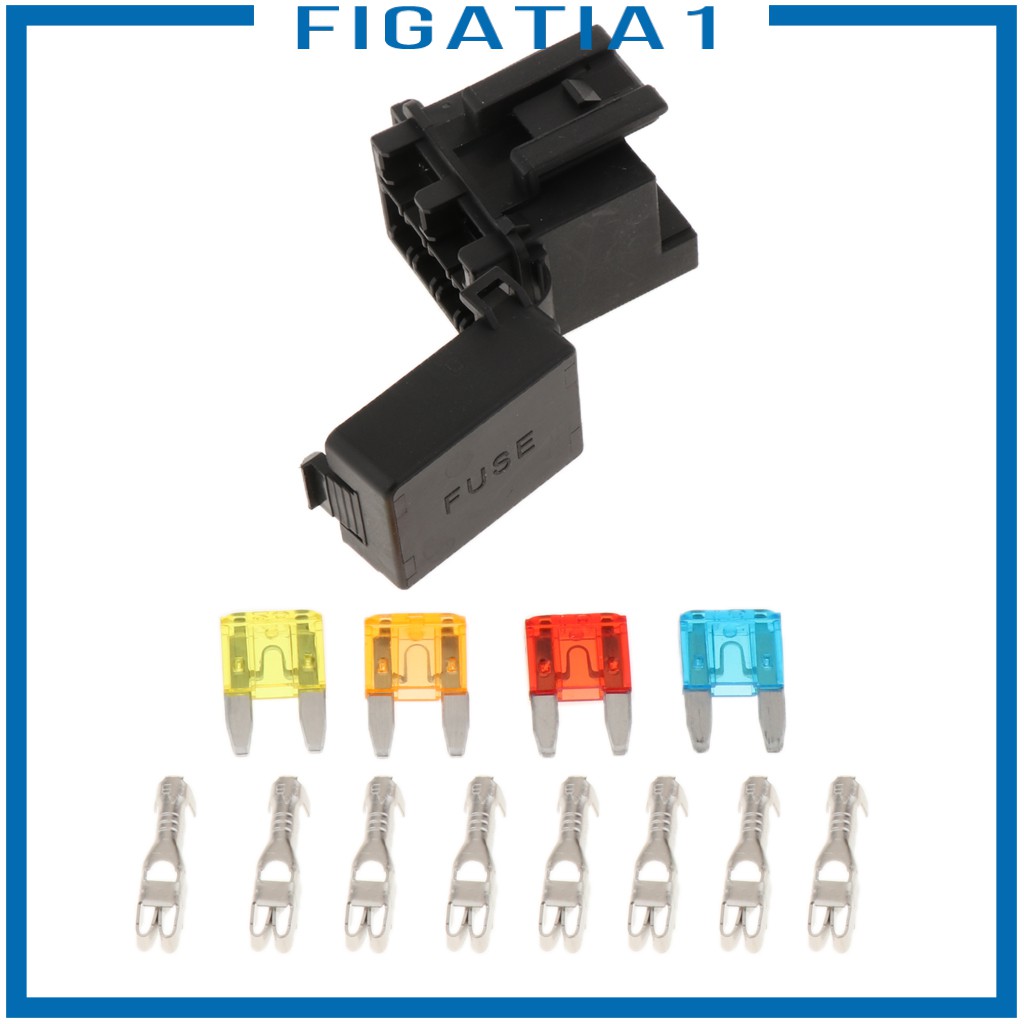 Hộp Đựng Cầu Chì 4 Chiều + 1 Rơ Le Cho Xe Tải / SUV / Trailer / RV 1