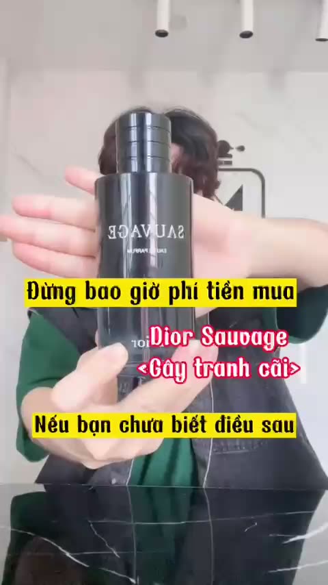 Nước hoa nam Dior Sauvage 100ml cao cấp thơm lâu kèm túi | BigBuy360 - bigbuy360.vn