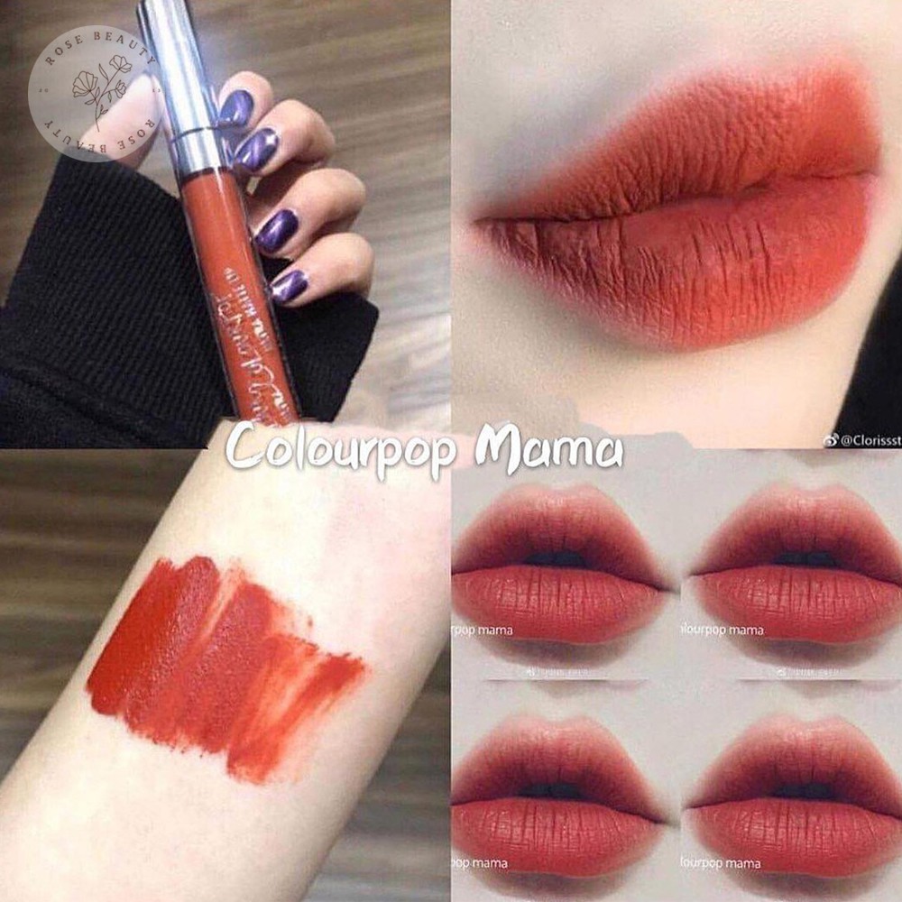 Son môi kem lì Colourpop Ultra Matte Lips màu Mama