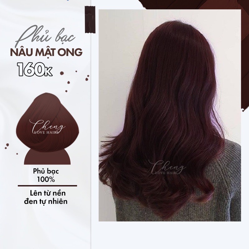 Thuốc Nhuộm Tóc PHỦ BẠC Màu Thời Trang | Chenglovehair, Chenglovehairs