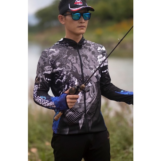 Áo câu cá áo chống nắng nam