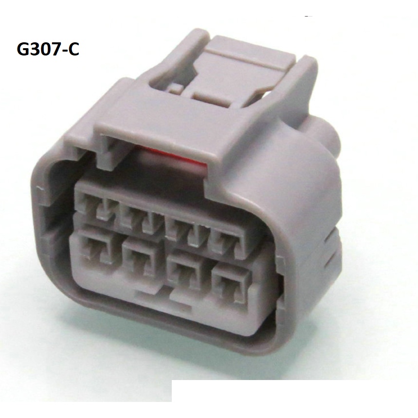 G307-Giắc cắm Toyota Land Cruiser Prado mới dây đai đèn pha 8 lỗ 2.2mm