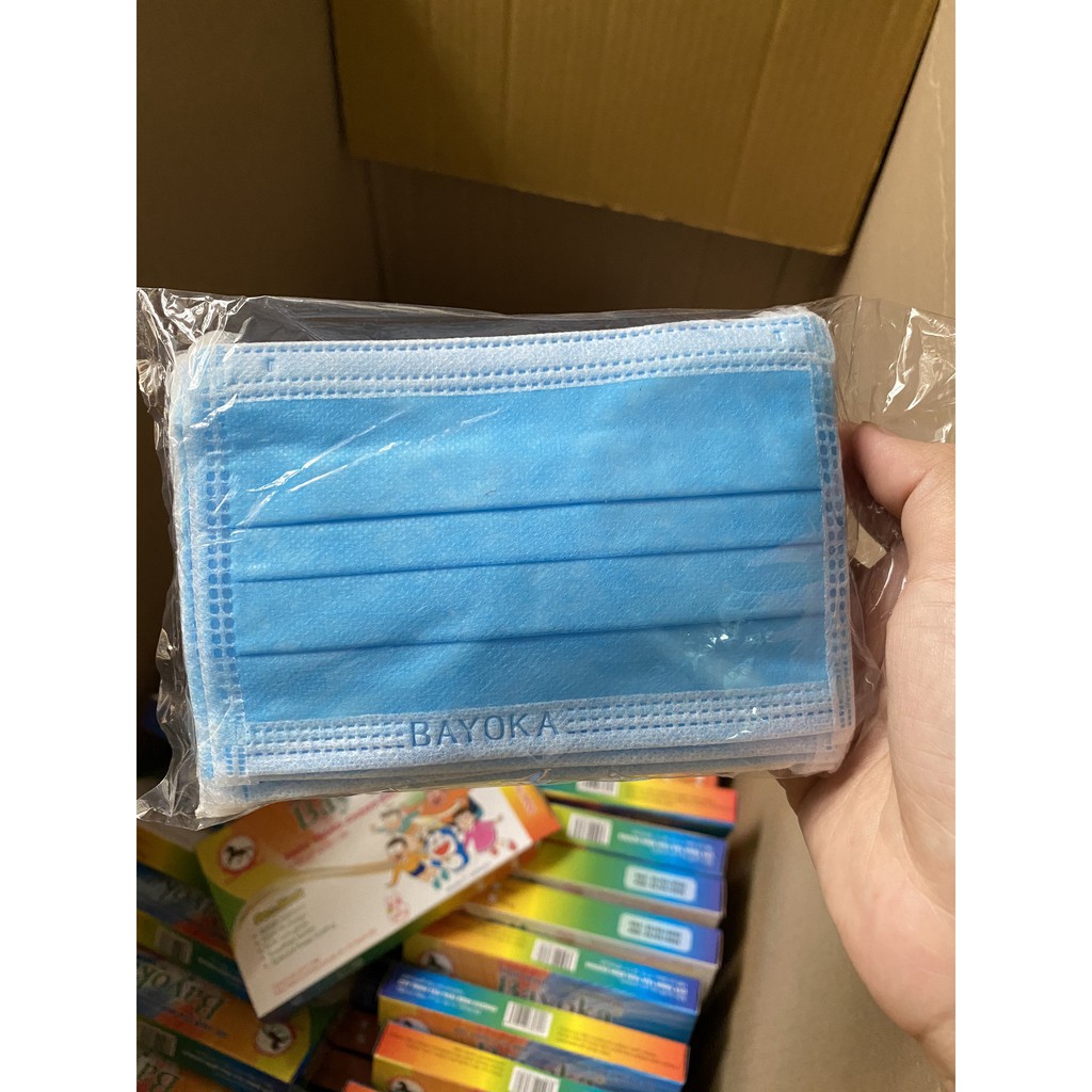 Bịch 10 Cái Khẩu Trang y tế Trẻ Em Việt Nam Bayoka | BigBuy360 - bigbuy360.vn