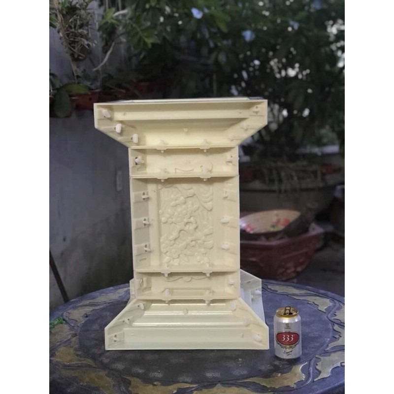 Chân đôn vuông cao 63cm nhựa abs