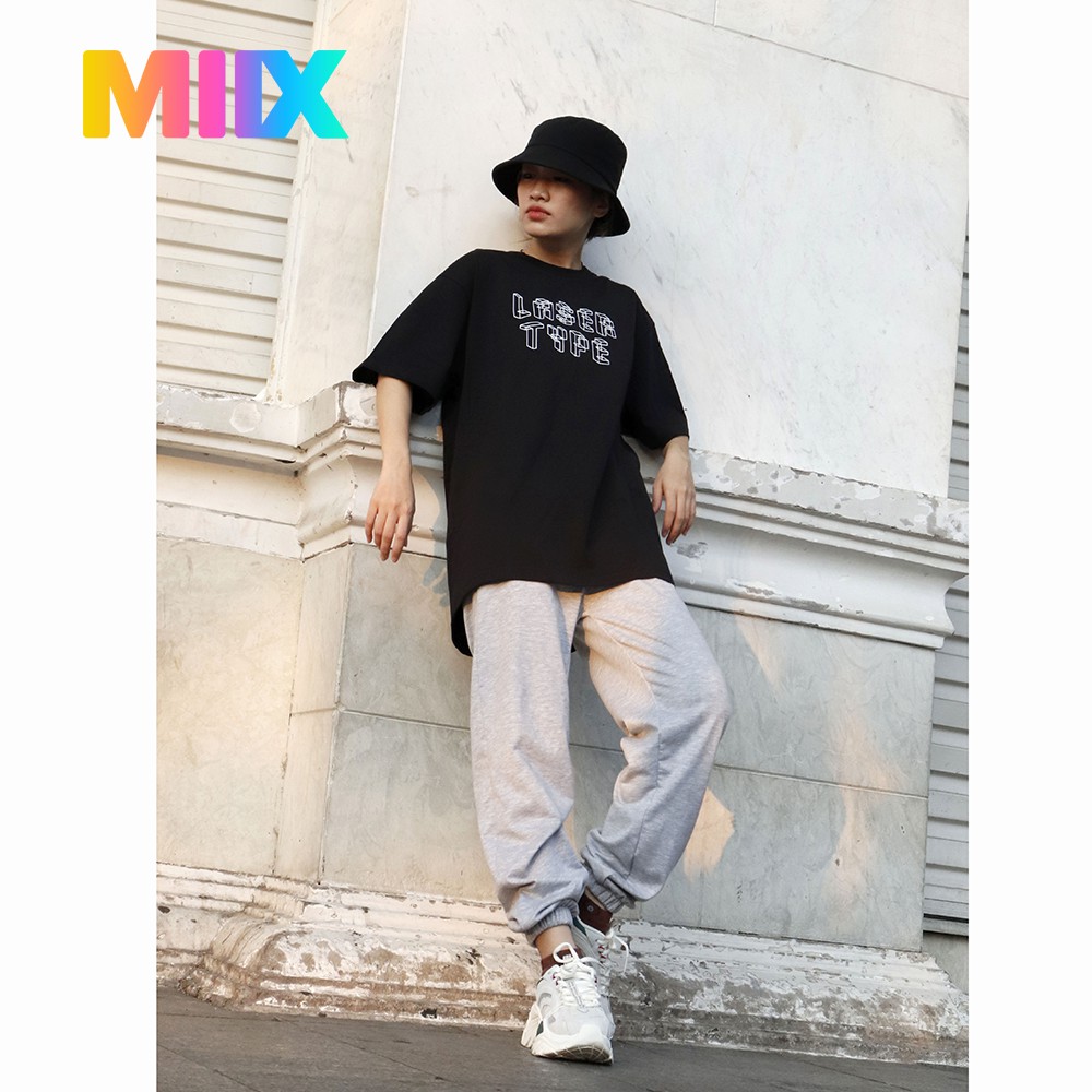 [Mã FASHIONMALLT4 giảm 15% đơn 150k] Áo thun tay lỡ form rộng unisex Miix basic tee màu vàng MT029