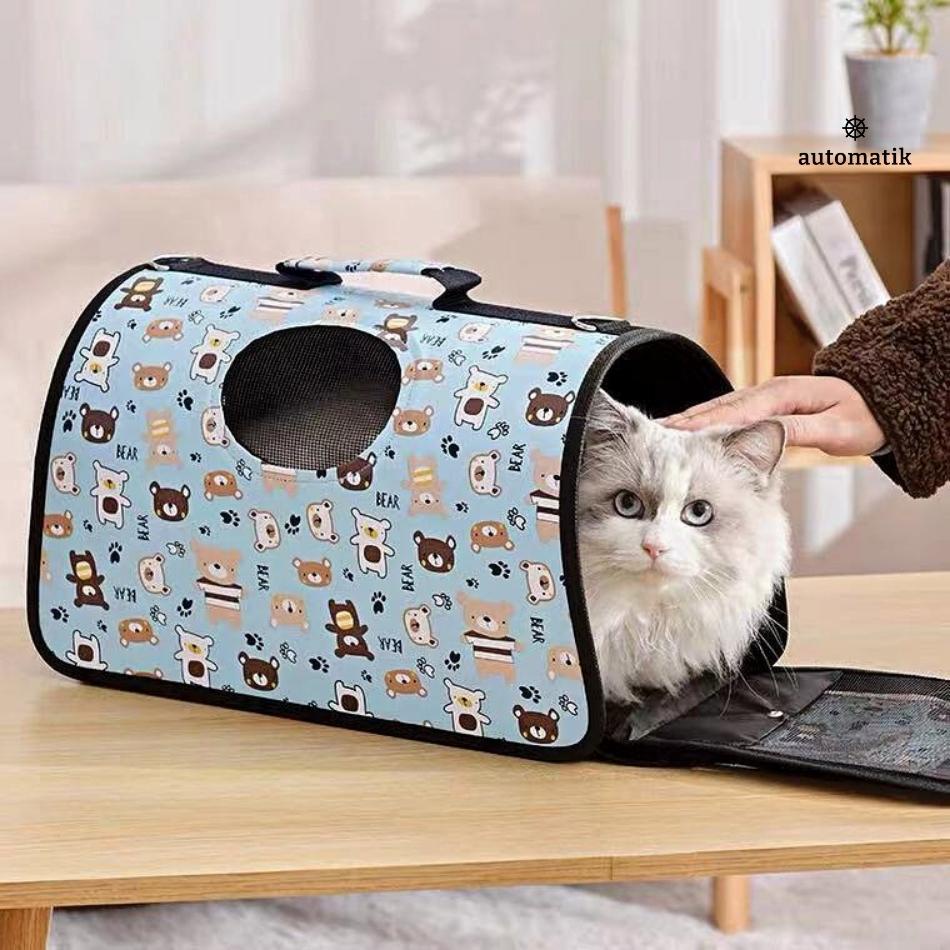 Túi Vận Chuyển Chó Mèo Mang Thú Cưng Size Lớn Đi Chơi Du Lịch + Tặng Đồ Chơi Cho Pet - Automatik