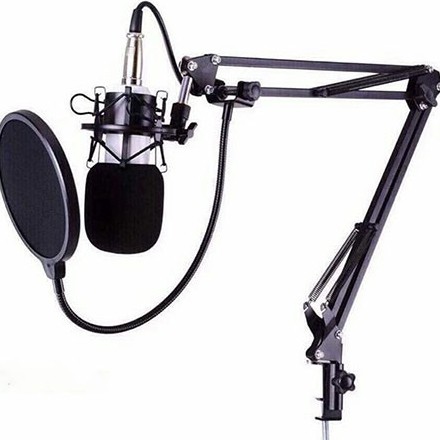 Chân đế kẹp mic thu âm