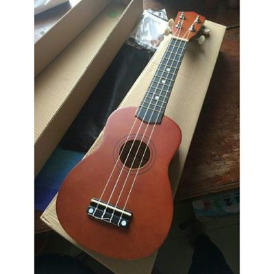 [GIAO NHANH 2H] Đàn Ukulele Gỗ Nâu Chocolate WOIM Soprano Size 21inch 53cm (Mua 1 Tặng 5)