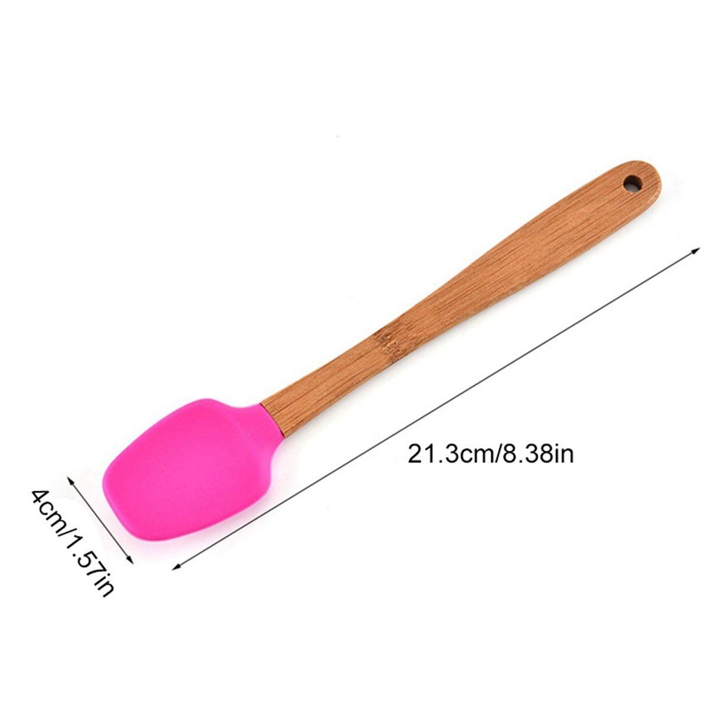 Cây Vét Bột Làm Bánh Mini Bằng Silicone Không Dính