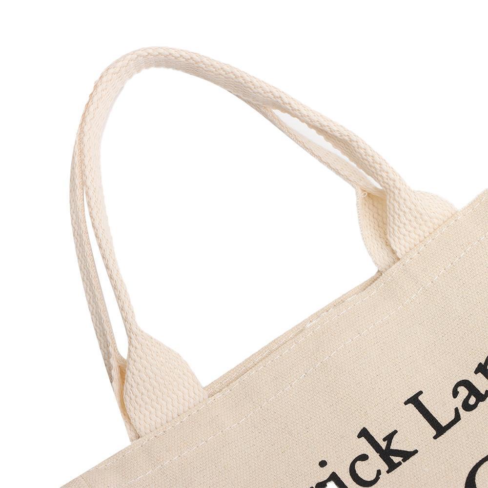 PEARLVN Túi Vải Đựng Cơm Trưa Xách Tay Tiện Dụng