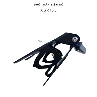 Đuôi biển số độ cho yamaha Xsr155 gập 2 chiều chất liệu thép, sơn tĩnh điện.