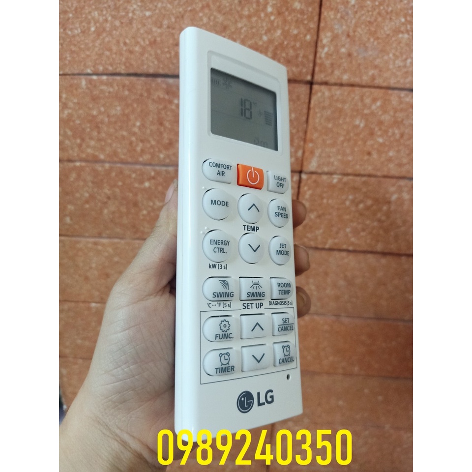 Điều khiển remote điều hòa máy lạnh LG mới chính hãng