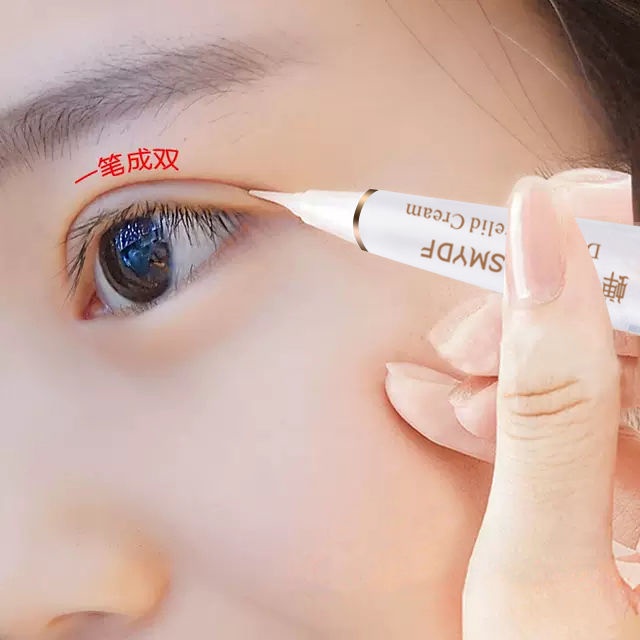 Kem Tạo Kiểu Mí Mắt Hai Đầu Vô Hình Dạng Sợi Ren Vô Hình
