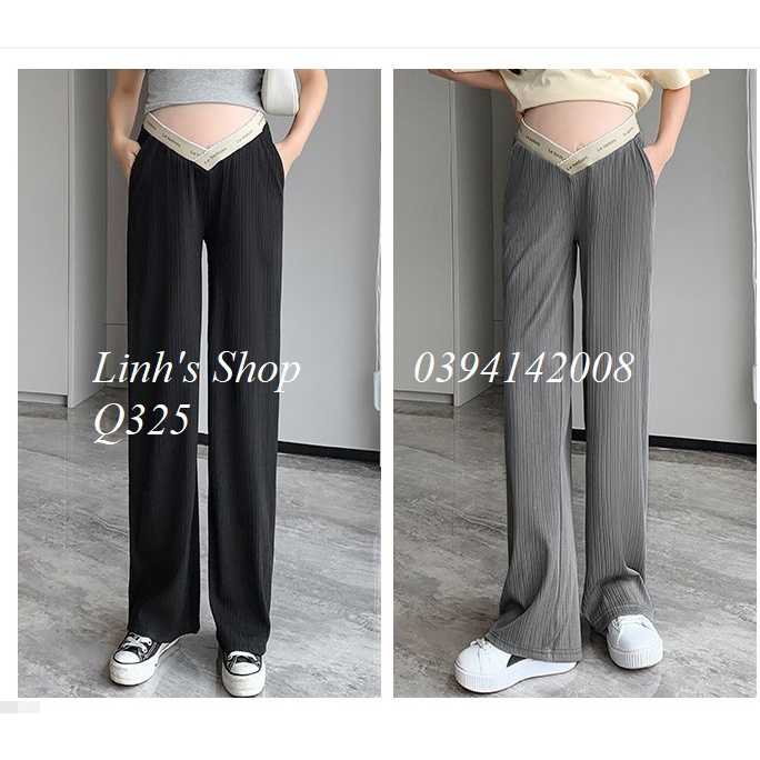 Quần Bầu Xinh Dáng Rộng Q325