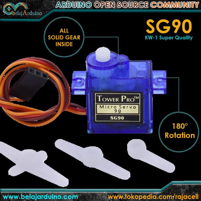 Động Cơ Servo Sg90 Sg 90 Cho Arduino Rtx157