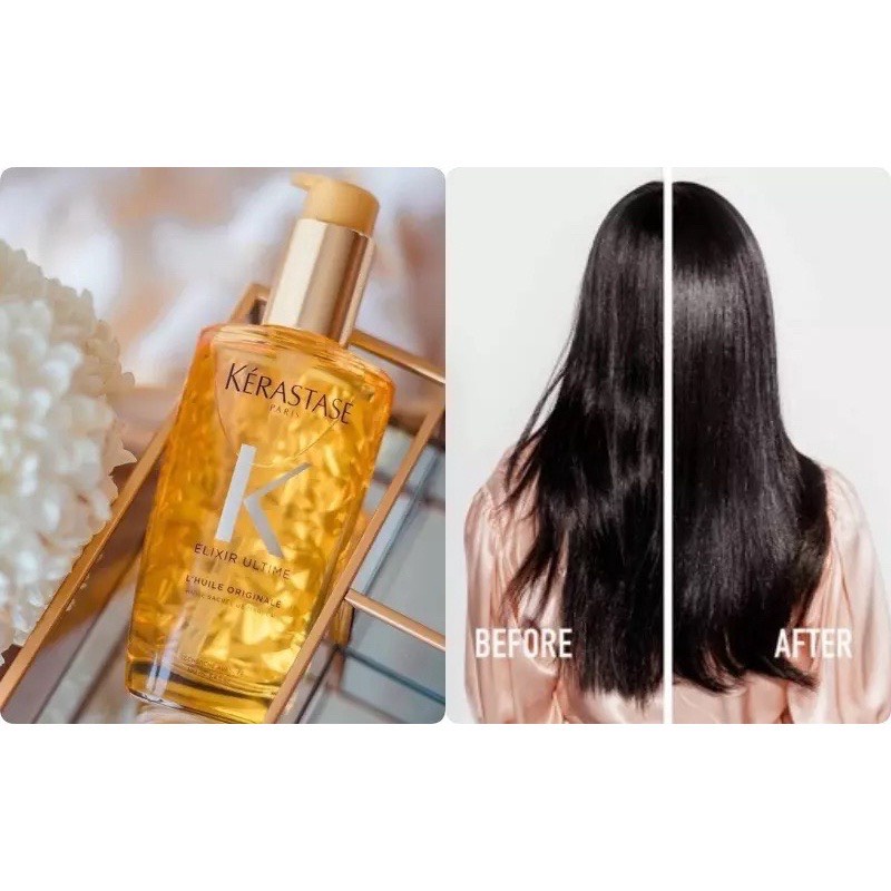 Tinh dầu dưỡng tóc chắc khỏe Kerastase Elixir Ultime