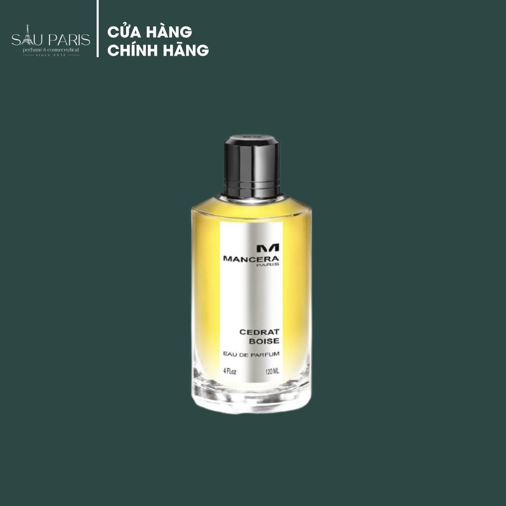 Nước hoa Mancera Cedrat Boise unisex cho cả nam và nữ, mùi hương tươi mát mùa hè