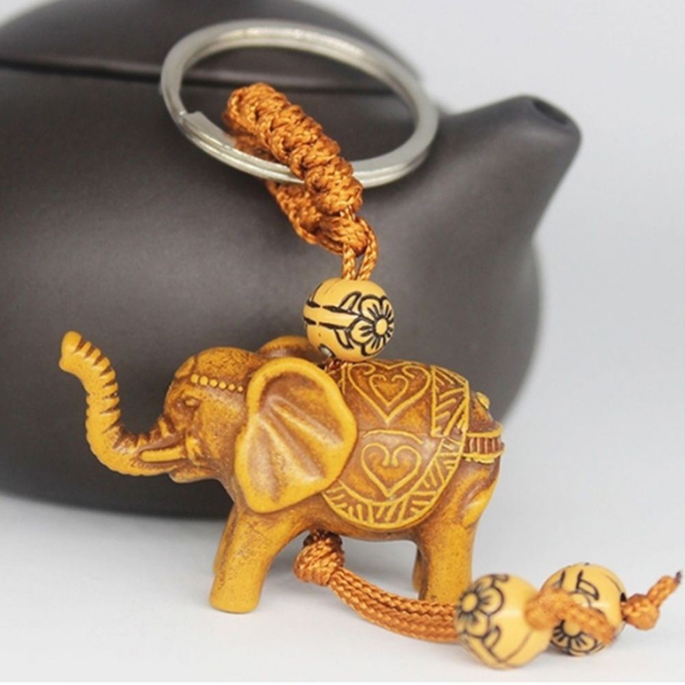 Pendant Gift 3D Wooden Lucky Keychain Keychain Keychain