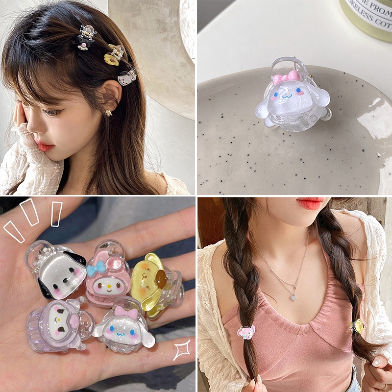 Kẹp TóC Acrylic HọA TiếT HoạT HìNh Dễ Thương Cho Nữ
