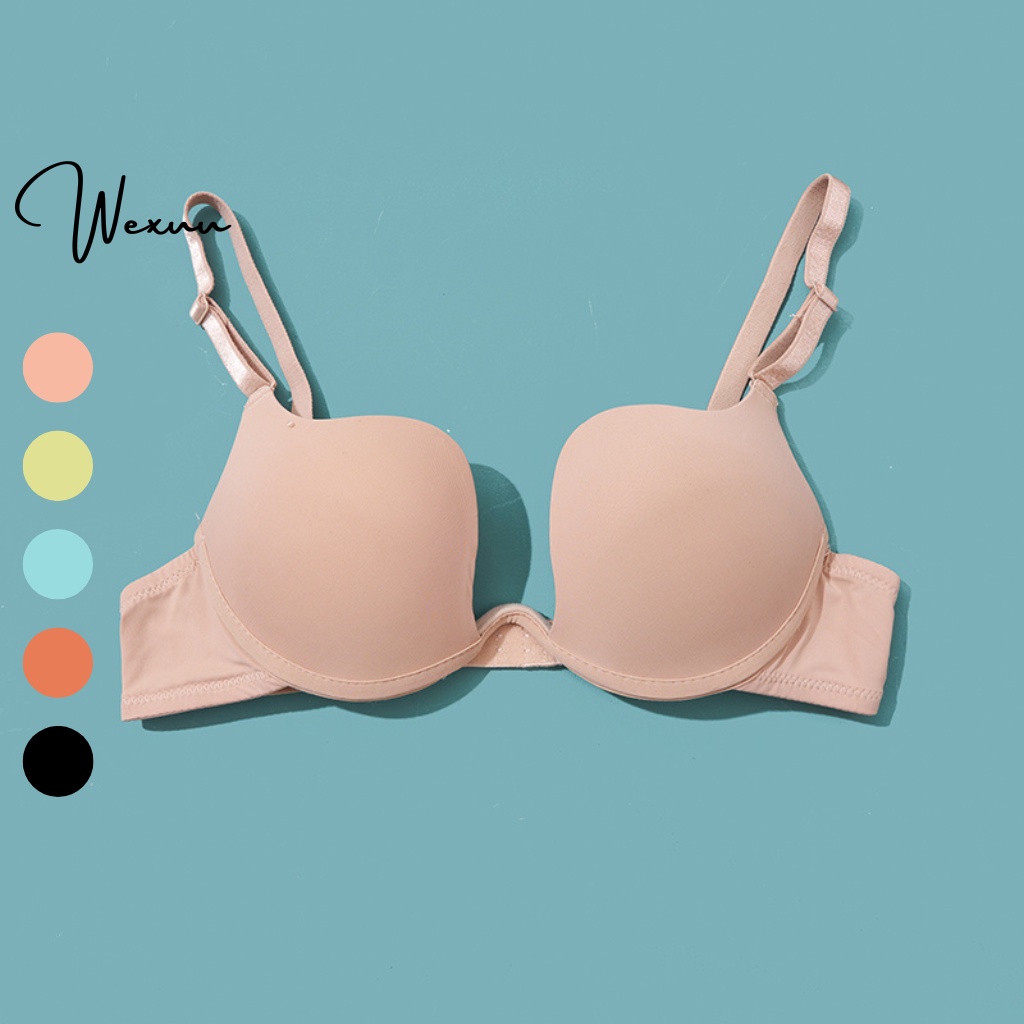Áo ngực hở lưng Wexuu Design vải su mát lạnh có gọng nâng ngực dây áo mặc nhiều kiểu -AV55