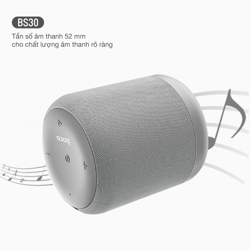 Loa không dây, loa bluetooth mini Hoco BS30 New moon Wireless V5.0WT - Hàng chính hãng bảo hành 1 đổi 1 trong 3 tháng