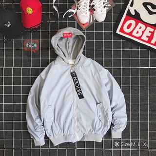[Yeah1Shop] Áo khoác bomber dù 01 (M, L,XL)