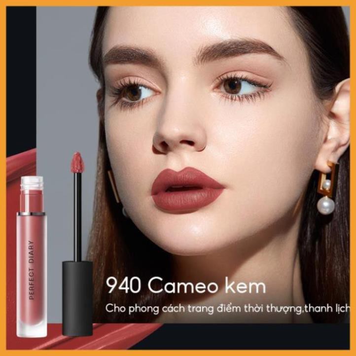 [CHÍNH HÃNG] Son Kem Perfect Diary Màu Lì Tông Màu Cổ Điển Lâu Trôi 3g | BigBuy360 - bigbuy360.vn