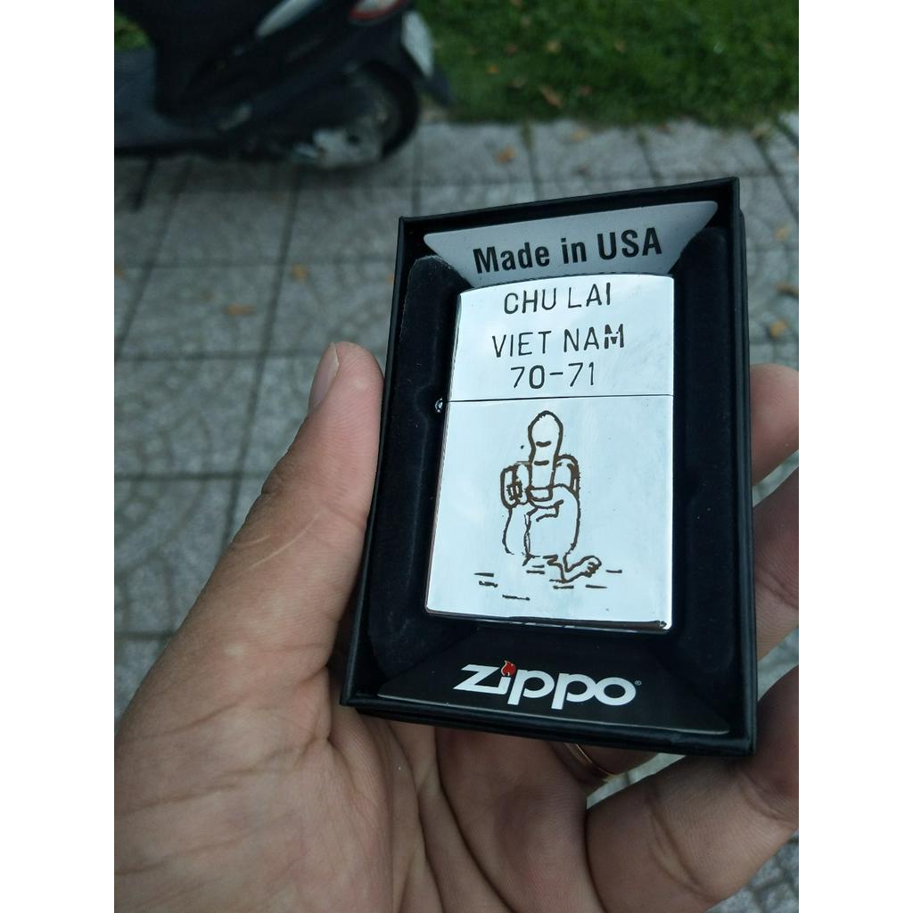 Vỏ Zippo USA Chủ Đề Chiến Tranh Việt Nam, Việt Nam War