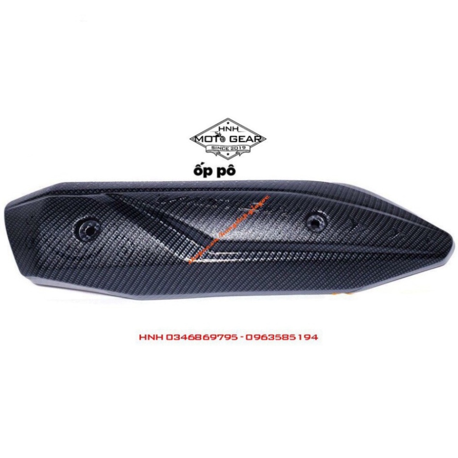 Ốp Pô Carbon Cho Các Dòng Honda Việt
