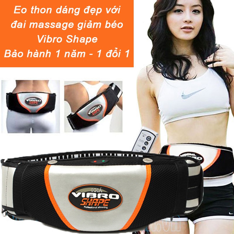 Đai Massage Giảm Béo Vibro Shape Chính Hãng