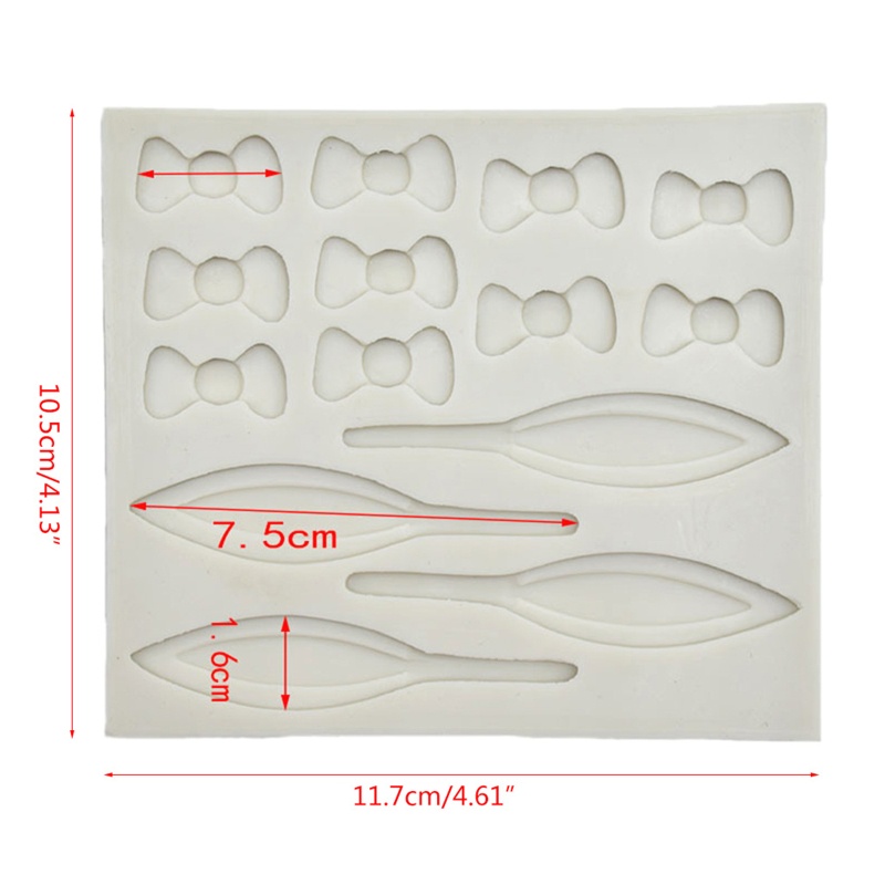 Khuôn Silicone Tạo Hình Làm Bánh Kẹo Hình Tai Thỏ