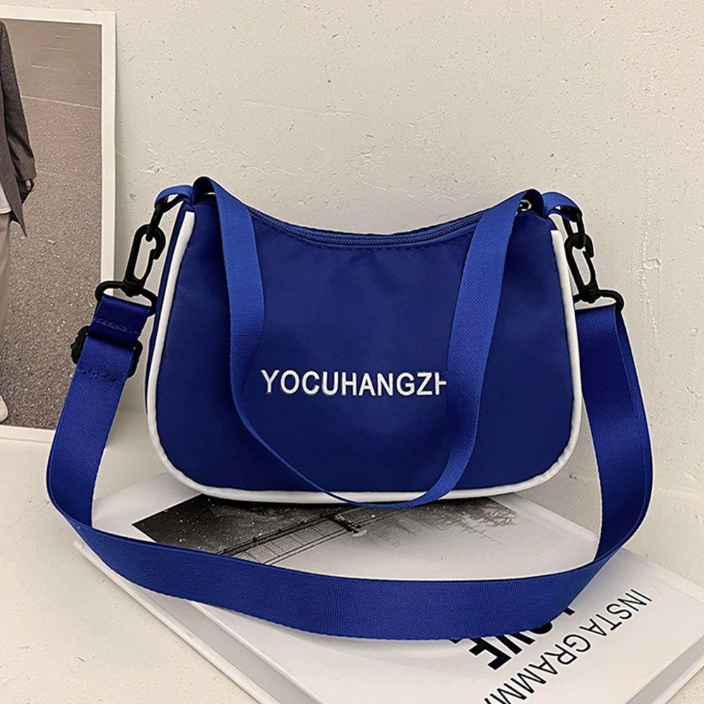 MIH Túi Đeo Vai Bằng Nylon Kiểu Dáng Đơn Giản Hợp Thời Trang