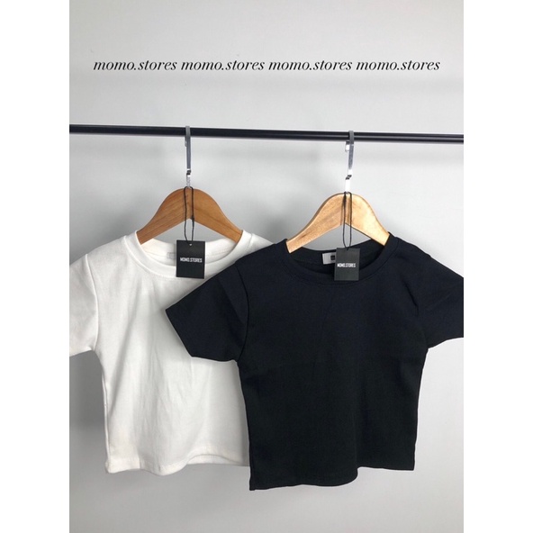 Áo baby tee croptop đơn giản, chất đẹp cho mùa hè năng động