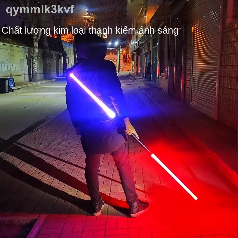 ☁ ☈ ﹍■☜Thanh kiếm laser chính hãng Star Wars sẽ phát sáng đồ chơi ánh đèn flash gậy cậu bé đạo cụ trẻ em