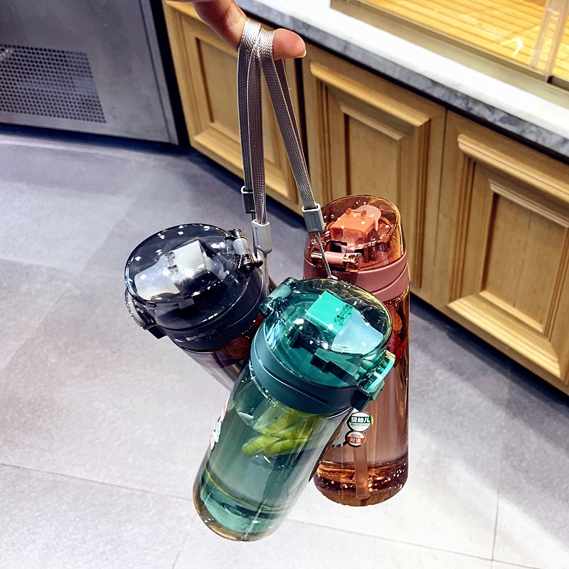 BÌnh đựng nước bằng nhựa nhiều màu tùy chọn phong cách Hàn Quốc | BigBuy360 - bigbuy360.vn