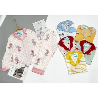 Bộ Mặc Nhà Pijama Lụa Mango Dài Tay Freesize Pizama Cao Cấp