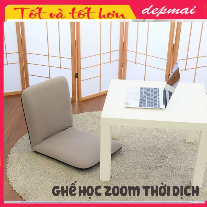 Ghế bệt tựa lưng tatami cao cấp có thể gấp gọn DM911