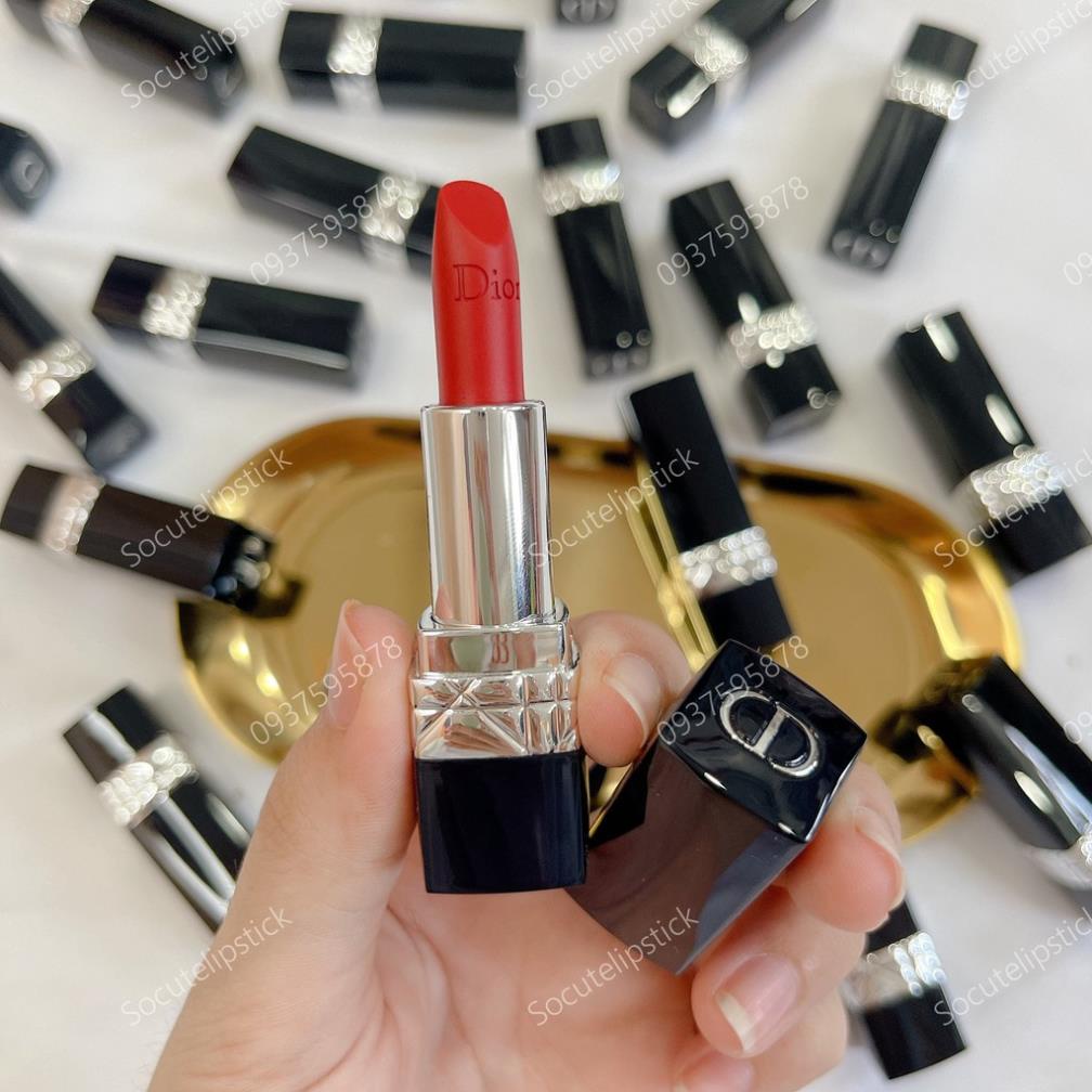Son Dior Rouge 999 - 520 - 720 - 100 - 525 - 772 - 080 Velvet Matte Minisize