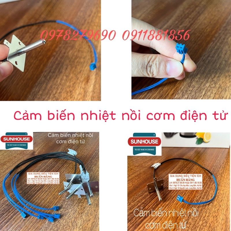 Chính hãng - Cảm biến nhiệt độ nắp nồi cơm điện tử Sunhouse SHD8915 SHD8905 SHD8903 SHD8907 SHD8909 SHD8955