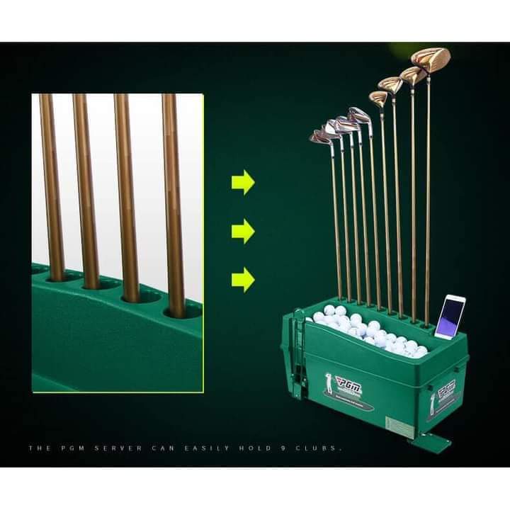 Máy nhả bóng golf lên tee tự động tại nhà ngoài trời hoặc trên sân tập tiện lợi