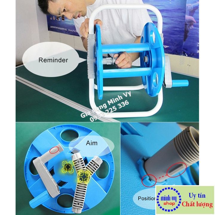 Bộ rulo cuộn ống tưới - Bộ khung lô cuốn dây tưới