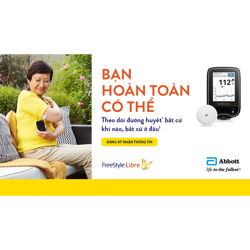 Hệ thống theo dõi đường liên tục Freestyle Libre Abbott
