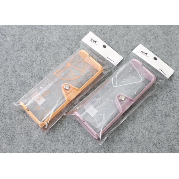 Hộp đựng kính dễ thương màu trong suốt  MolangShop