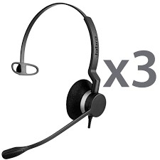 Tai nghe Jabra BIZ 2300 QD Wideband Mono Noise-Cancelling Headset-Hàng chính hãng