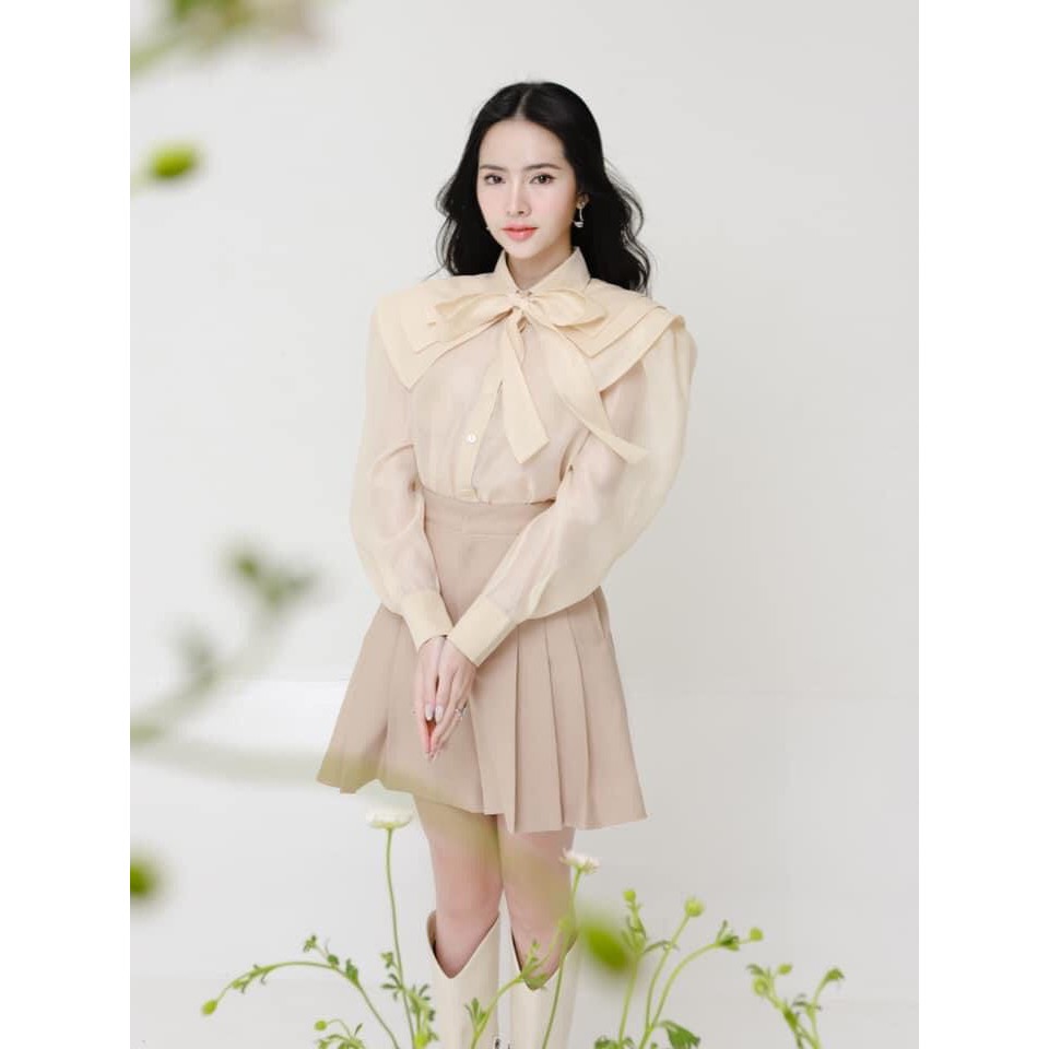 Áo sơ mi bèo nữ LILA STORE