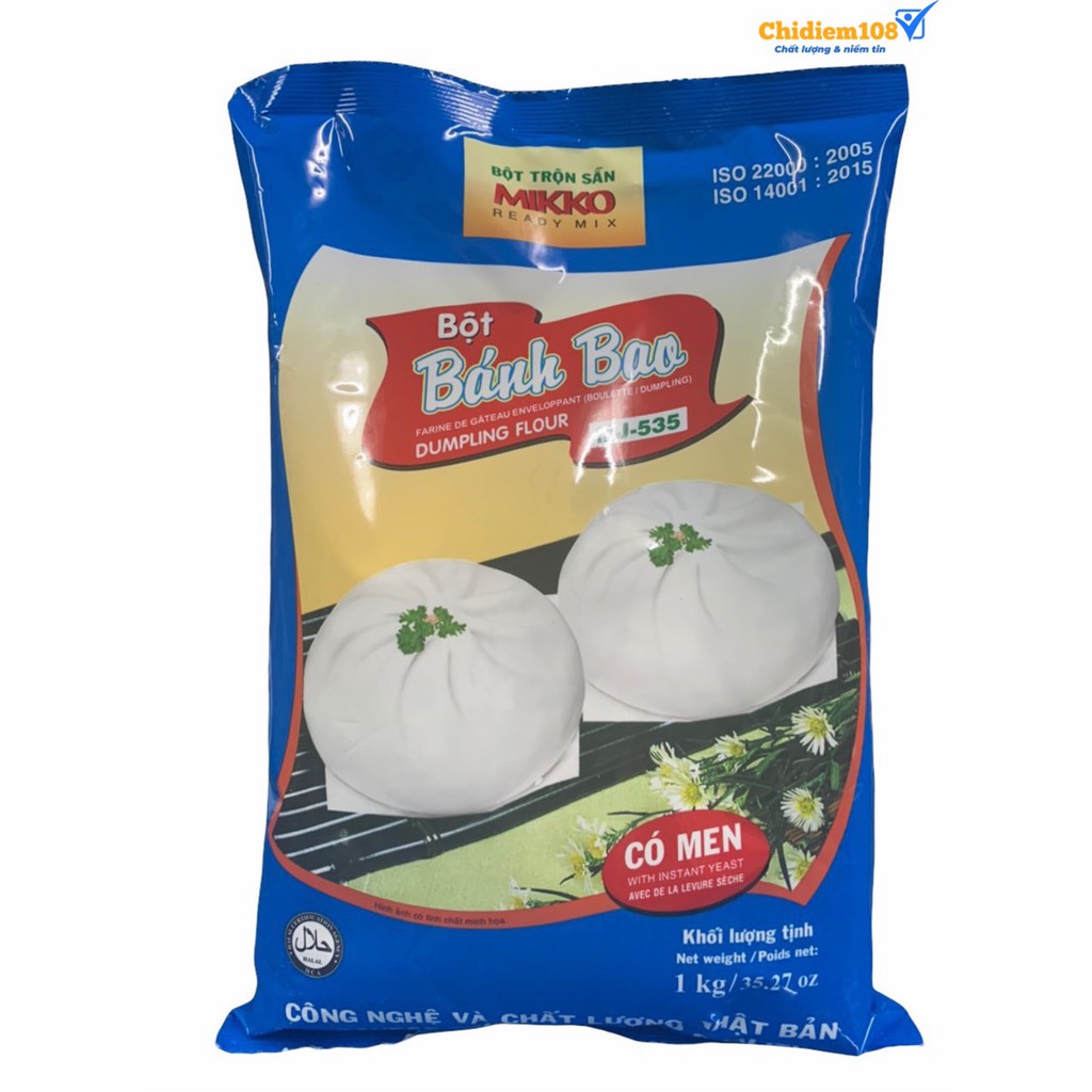 Bột bánh bao trộn sẵn MIKKO 1kg