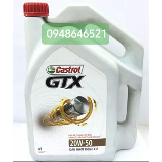 Dầu nhớt Castrol GTX 20W50 4L
