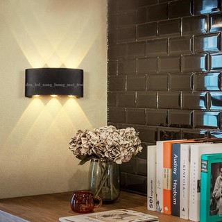 Đèn Treo Tường Hắt 2 Đầu 6W A9905 Đèn Gắn Tường Đèn Led Chiếu Sáng TC