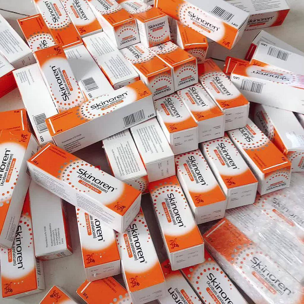 Kem mụn SKINOREN 20% Acid azelaic, kem giảm mụn và thâm nám tuýp 30g | BigBuy360 - bigbuy360.vn