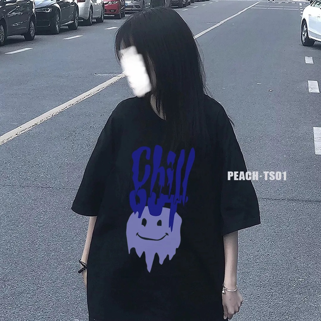 NRVP Áo Thun 100% Cotton Dáng Rộng Thời Trang Hàn Quốc Cho Nữ